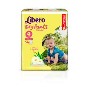 Трусики Libero Dry Pants Maxi 7-11кг 54шт
