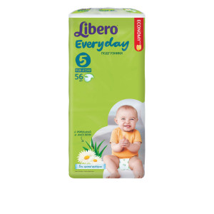 Подгузники Libero Everyday Extra Large Ромашка 11-25кг 56шт