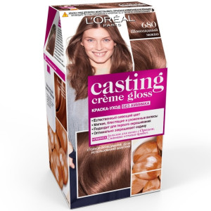 L'Oreal Paris Стойкая краска-уход для волос "Casting Creme  Gloss" без аммиака, оттенок 680, Шоколадный Мокко - 1