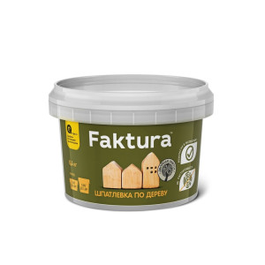 Шпатлевка по дереву Faktura по дереву бук 0.4 кг - 1