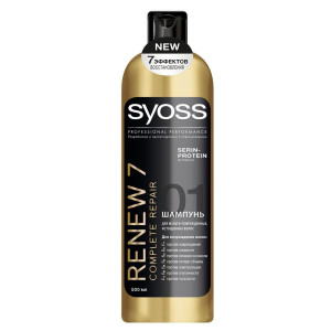 Шампунь Syoss Renew 7 для мульти-поврежденных волос 500мл