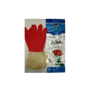 Перчатки резиновые (роза) L 53L