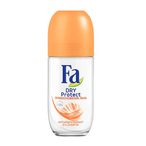 Дезодорант шариковый Fa Dry Protect Прикосновение Льна 50мл