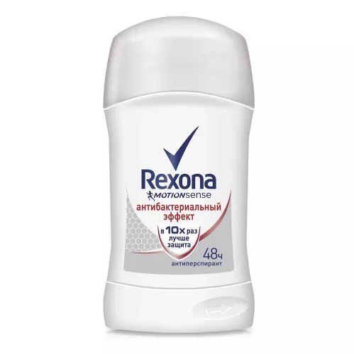 Дезодорант-антиперспирант стик Rexona Антибактериальная свежесть 40 мл – 1