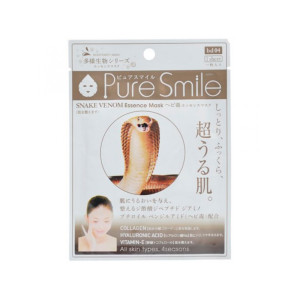 Маска Pure Smile Living Essences для лица Oмолаживающая с Эссенцией Змеиного Яда 23мл