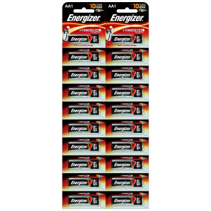 Батарейка Energizer Power E91 BP20  АА 20шт