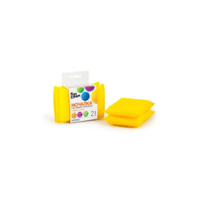 Мочалка Fun Clean для эмали и тефлона 2шт