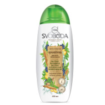 Шампунь Svoboda экстракт женьшеня, зеленого чая, провитамин В5 для всех типов волос 430мл