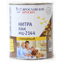 Нитра лак Ярославские краски НЦ-2144 глянцевый мебельный быстросохнущий 0.7 кг