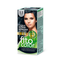 Краска для волос FitoColor стойкая крем-краска тон 1.1 иссиня-черный 115 мл