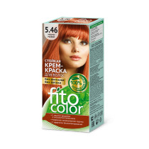 Краска для волос FitoColor стойкая крем-краска тон 5.46 медно-рыжий 115 мл