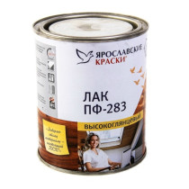 Лак Ярославские краски ПФ-283 бесцветный банка 0.7 кг