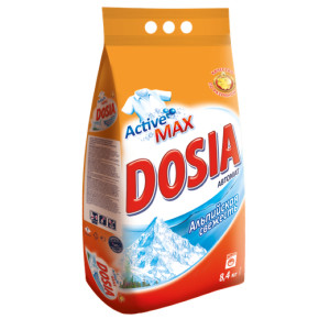 Стиральный порошок Dosia Active 3 Альпийская свежесть 8.4 кг