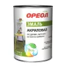 Эмаль Ореол акриловая глянцевая белая 1.9 кг