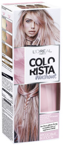 L'Oreal Paris Смываемый красящий бальзам для волос "Colorista Washout", оттенок Розовые Волосы, 80 мл - 1