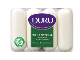 Мыло туалетное Duru Purе&Natural Классическое 4 шт х 85 гр