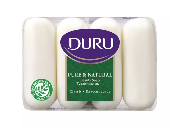 Мыло туалетное Duru Purе&Natural Классическое 4 шт х 85 гр – 1