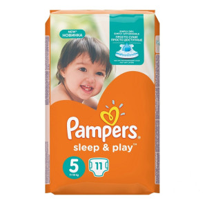 Подгузники Pampers Sleep&Play Ромашка Junior 11-18кг 11шт
