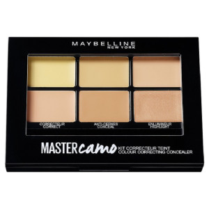 Палетка консилеров Maybelline New York Master Camo корректор, хайлайтер, консилер Оттенок 2 Темный 59 гр - 1