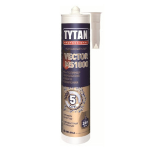 Клей монтажный Tytan Vector MS-1000 белый 290мл
