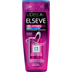 Шампунь для волос L`Oreal Paris Elseve Сила Аргинина Light укрепляющий, для слабых, тонких волос 400 мл - 1