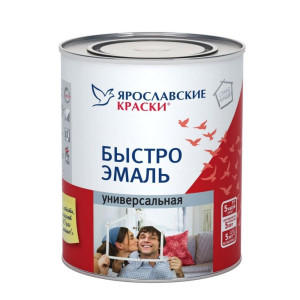 Быстроэмаль БыстроРемонт Универсальная белая 0.9 кг