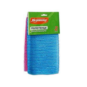 Полотенце Хозяюшка Мила микрофибра 25*50см 2 шт