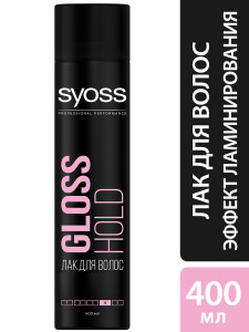 Лак для волос СЬĔСС Gloss Hold Эффект ламинирования 400 мл - 1