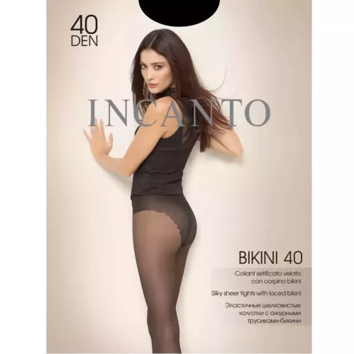 Колготки Incanto Bikini 40 Den цвет Nero размер 5 – 1