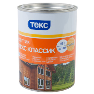 Антисептик для дерева Текс Биотекс классик универсал цвет: калужница 0.8 л