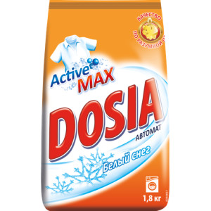 Стиральный порошок Dosia Active 3 Белый снег 1. 8 кг
