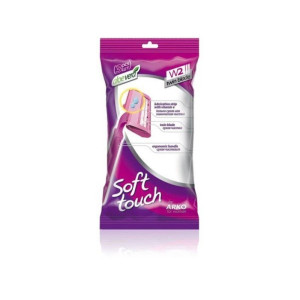 Станок для бритья Arko Soft Touch женский W2 2 лезвия 3шт