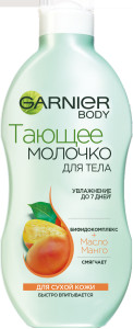 Garnier Тающее молочко для тела, с бифидокомплексом и маслом манго, смягчающее, 250 мл - 1