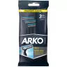 Бритвенный станок Arko Men Pro 2 одноразовый c двумя лезвиями 3 шт