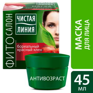 Чистая Линия маска для лица Антивозрастная 45 мл - 1
