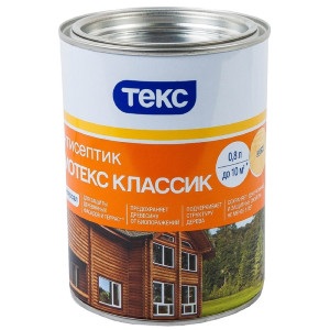 Антисептик для дерева Текс Биотекс классик универсал цвет: вишня 0.8 л