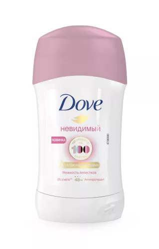 Dove антиперспирант-дезодорант стик Невидимый Нежность лепестков 40 мл – 1