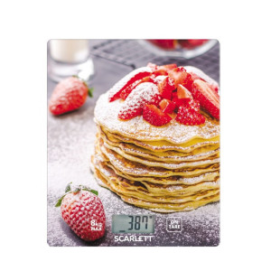 Весы кухонные электронные 8кг (блины с клубникой ) sc - ks57p34