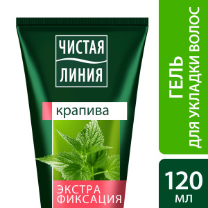 Чистая Линия ФИТОСАЛОН гель для укладки волос ЭКСТРАФИКСАЦИЯ КРАПИВА 120 мл - 1