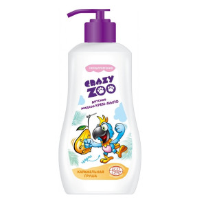 Мыло-крем жидкое Crazy Zoo Карамельная груша 280г