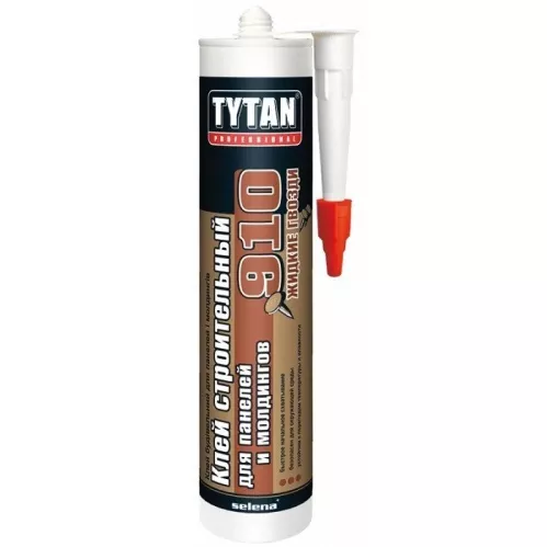 Клей строительный Tytan 910 для панелей и молдингов белый 440 гр – 1