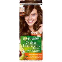 Краска для волос Garnier Color Naturals питательная оттенок 4.3 Золотистый каштан