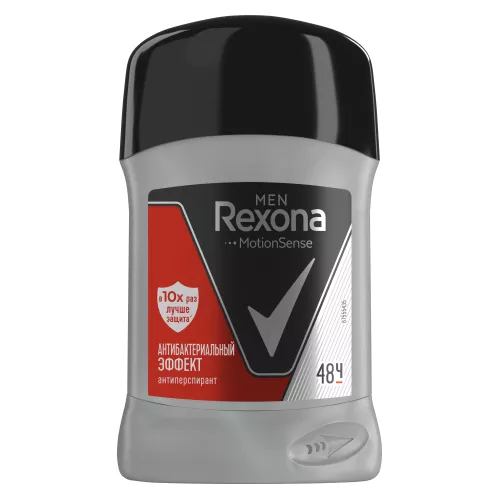 Дезодорант-антиперспирант стик Rexona Men Антибактериальный эффект 50 мл – 4