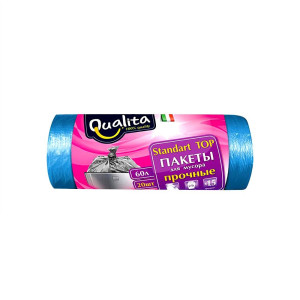 Пакеты для мусора Qualita 60 л 20 шт
