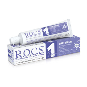 Зубная паста  Rocs Uno  Whitening Отбеливание 74гр