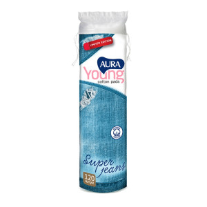 Ватные диски Aura Young 120шт
