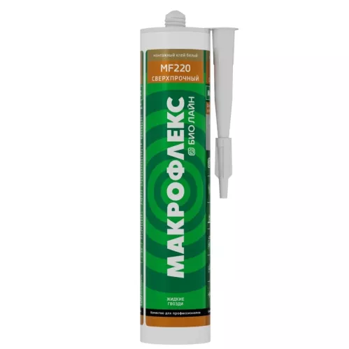 Жидкие гвозди Makroflex Bio Line MF220 Сверхпрочный 400 гр – 1