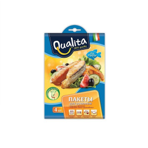 Пакеты для запекания рыбы Qualita 4шт 25*55см