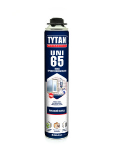 Пена монтажная Tytan UNI профессиональная 65 О2 750 мл