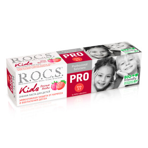 Зубная паста  Rocs Pro Kids Лесные ягоды 3-7лет 45гр